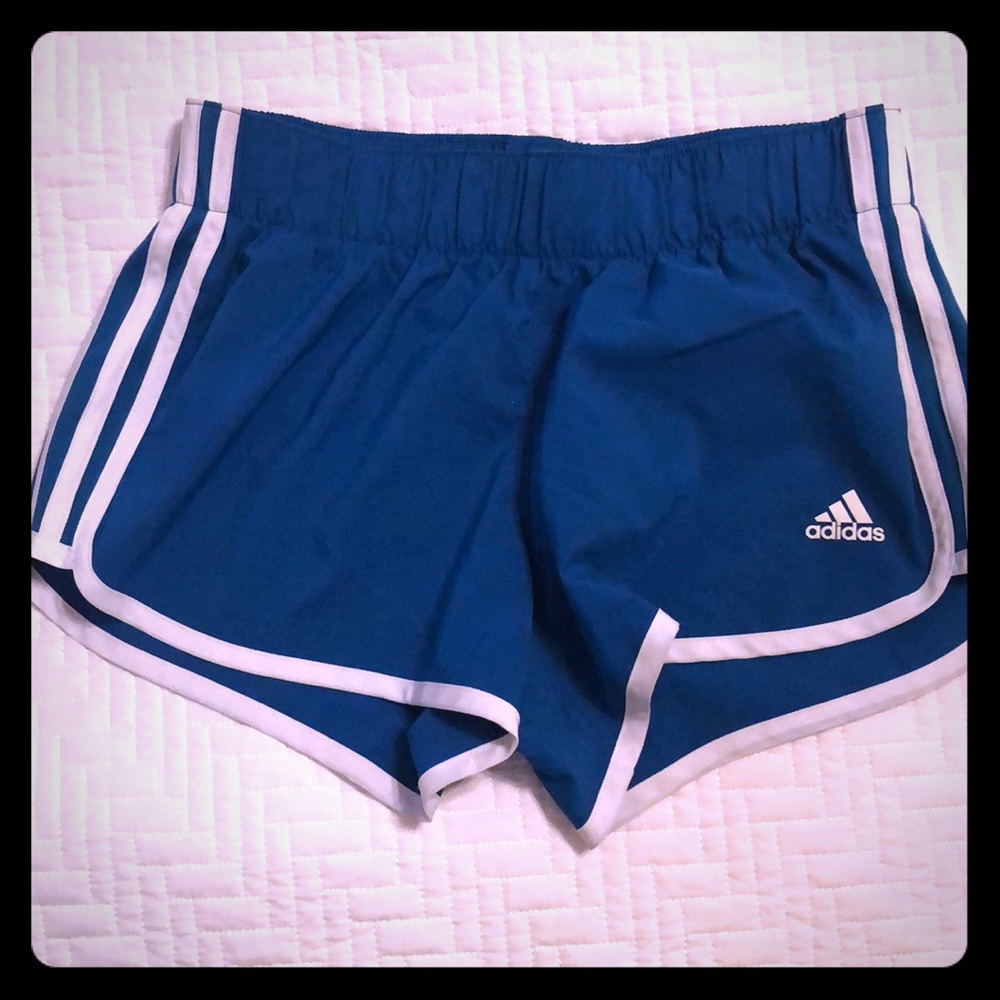 Adidas running shorts (lined)  XS